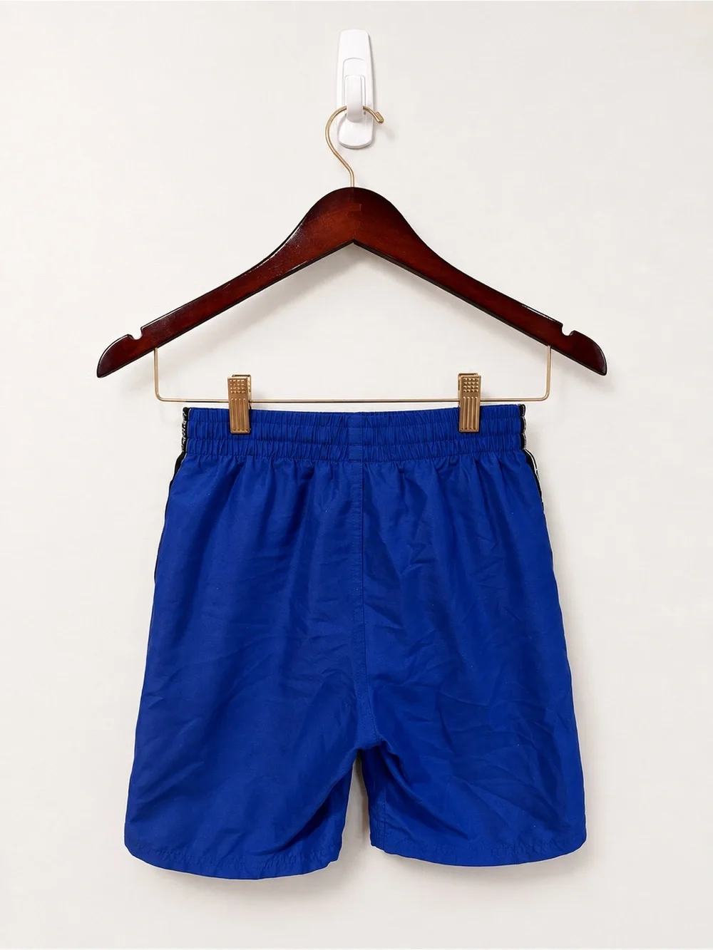 Nike Boys' Royal Blue Athletic Shorts with Logo Tape Size Large